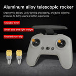 RCSTQ 二色伸縮式サムロッカージョイスティック DJI FPVコンボドローンリモコン用、DJI FPV用 二色