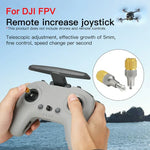 RCSTQ 二色伸縮式サムロッカージョイスティック DJI FPVコンボドローンリモコン用、DJI FPV用 二色