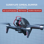 Sunnylife FV-Q9353 ジンバルバンパー 衝突防止 アルミ合金ガードプロテクター DJI FPV 用, FV-Q9353