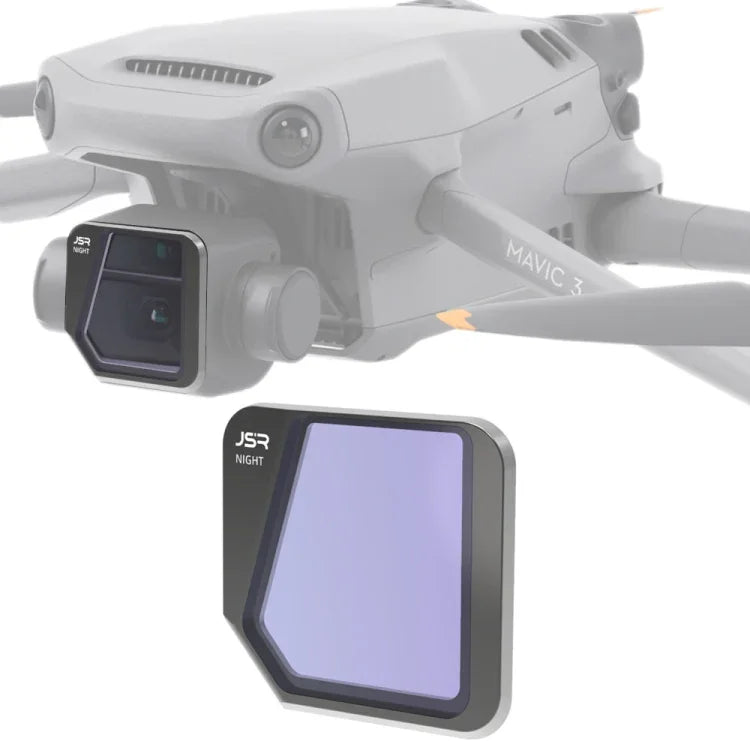 JSR ドローン ナイト光害軽減レンズフィルター DJI Mavic 3 用, NIGHT