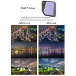 JSR ドローン ナイト光害軽減レンズフィルター DJI Mavic 3 用, NIGHT