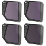 JSRドローン 4-in-1 ND8PL+ND16PL+ND32PL+ND64PL レンズフィルター DJI Mavic 3用、ND8PL+ND16PL+ND32PL+ND64PL