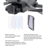 JSRドローン 4-in-1 ND8PL+ND16PL+ND32PL+ND64PL レンズフィルター DJI Mavic 3用、ND8PL+ND16PL+ND32PL+ND64PL