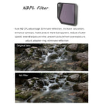 JSRドローン 4-in-1 ND8PL+ND16PL+ND32PL+ND64PL レンズフィルター DJI Mavic 3用、ND8PL+ND16PL+ND32PL+ND64PL