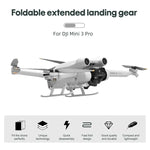 STARTRC 折りたたみ式 落下防止 汚れ防止 高さ調整可能ランディングギア トレーニングラック DJI Mini 3 Pro用、DJI Mini 3 Pro用