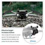 STARTRC 折りたたみ式 落下防止 汚れ防止 高さ調整可能ランディングギア トレーニングラック DJI Mini 3 Pro用、DJI Mini 3 Pro用