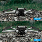 STARTRC 折りたたみ式 落下防止 汚れ防止 高さ調整可能ランディングギア トレーニングラック DJI Mini 3 Pro用、DJI Mini 3 Pro用