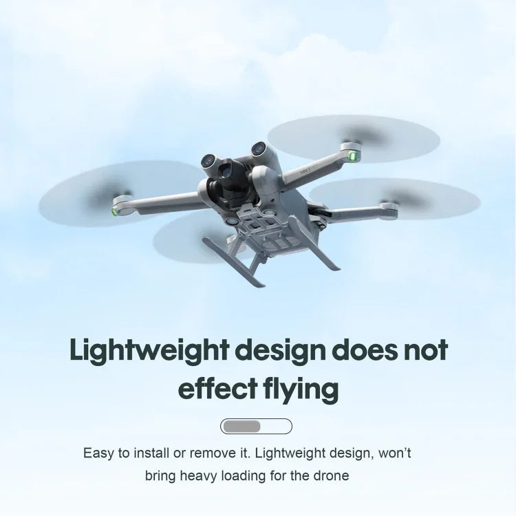 STARTRC 折りたたみ式 落下防止 汚れ防止 高さ調整可能ランディングギア トレーニングラック DJI Mini 3 Pro用、DJI Mini 3 Pro用