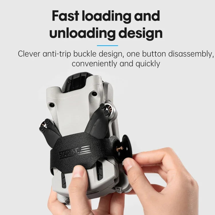 STARTRC ドローンPUプロペラホルダーガード プロペラブレードスタビライザー DJI Mini 3 Pro用、DJI Mini 3 Pro用