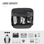 STARTRC DJI Mini 3 Pro / Air 2S / Mini 2 / Mavic 3 / Air 2用ポータブルキャリーボックス シングルショルダーストレージバッグ