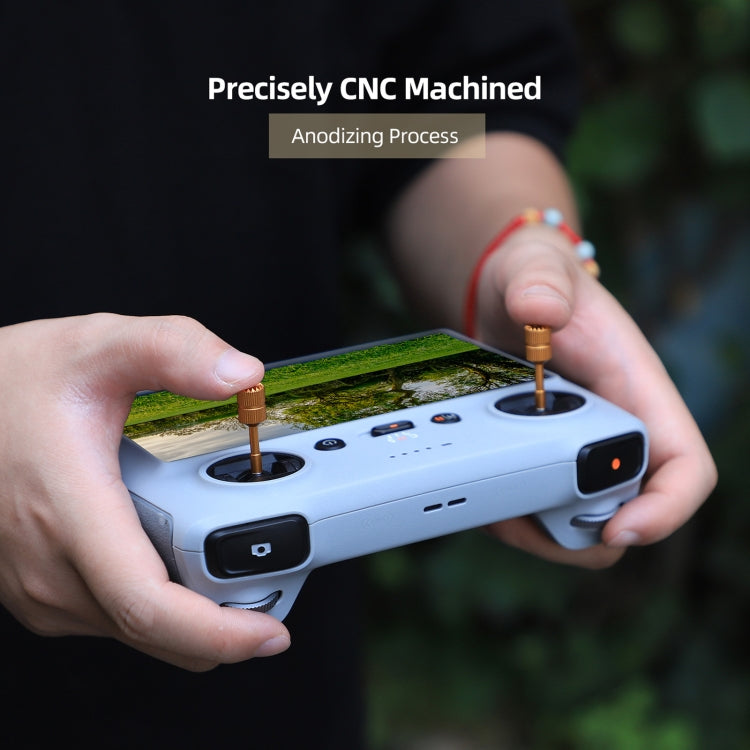 Sunnylife DJI Mini 3 Pro RC用リモートコントロール延長ジョイスティック、Sunnylife MM3-YG460 レッド、Sunnylife MM3-YG460 チタニウム、Sunnylife MM3-YG460 ゴールド