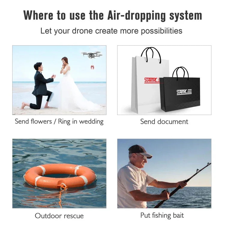 For DJI  Mavic 3 STARTRC Air-Dropping System Thrower Parabolic, For DJI Mavic 3