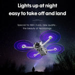 DJI Mini 4 Pro / Mavic Mini 3 Pro用 STARTRC 2ペア カラーLEDフラッシュランプ 低ノイズプロペラ, DJI Mavic Mini 3 Pro対応