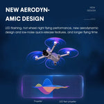 DJI Mini 4 Pro / Mavic Mini 3 Pro用 STARTRC 2ペア カラーLEDフラッシュランプ 低ノイズプロペラ, DJI Mavic Mini 3 Pro対応