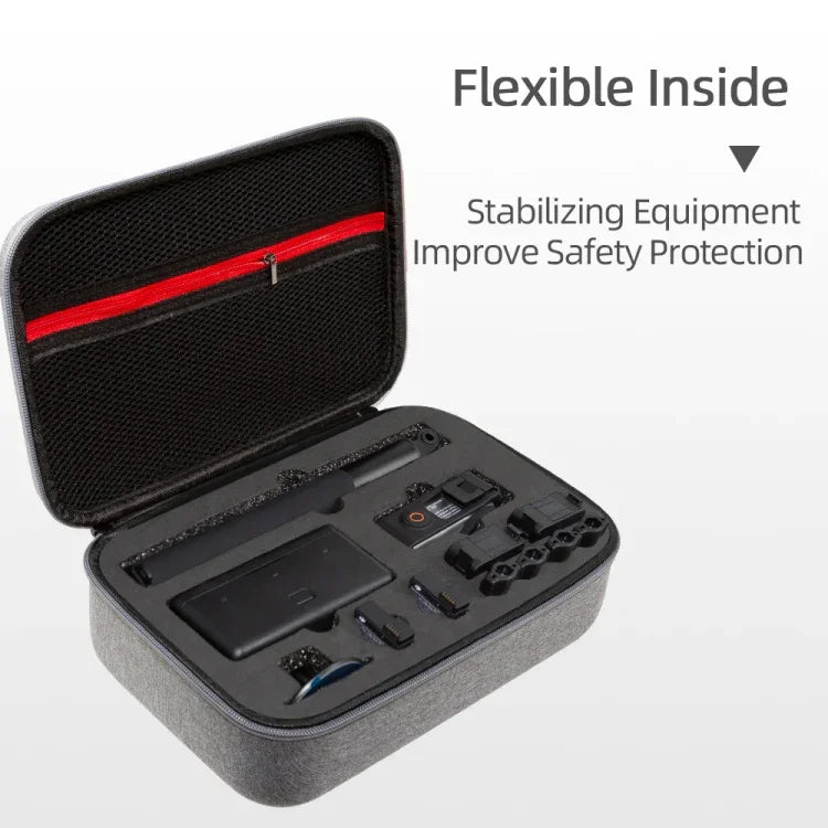 DJI Osmo Action 3 用キャリング収納ケースバッグ、サイズ：21.5 x 29.5 x 10cm、21.5 x 29.5 x 10cm