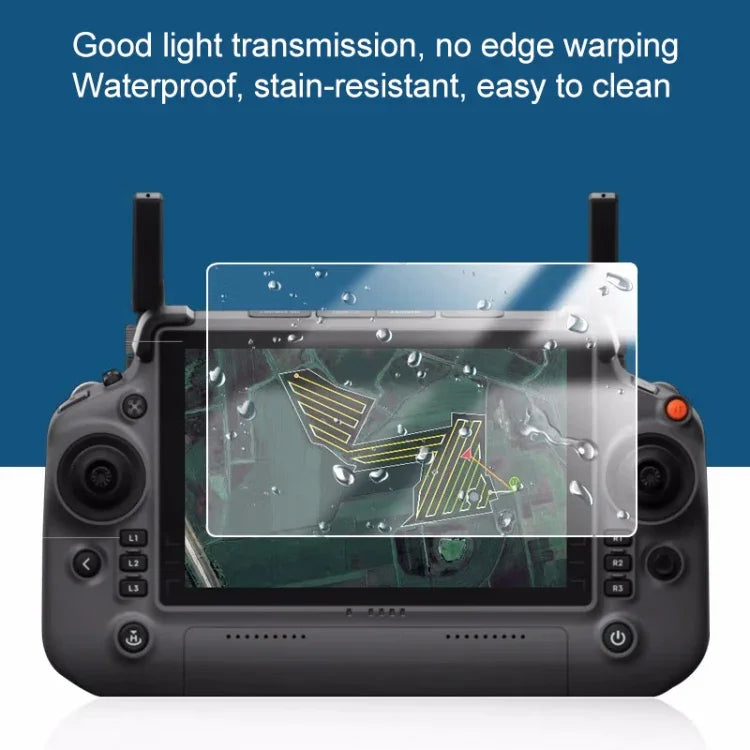 DJI T40 リモコン用耐衝撃強化ガラスドローンRCスクリーンフィルム、DJI T40 リモコン用