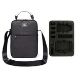 DJI Mini 2 SE 衝撃吸収 シングルショルダー収納キャリングケース ボックスバッグ、サイズ: 30 x 22 x 8.5cm、ブラック