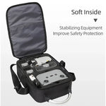 DJI Mini 2 SE 衝撃吸収 シングルショルダー収納キャリングケース ボックスバッグ、サイズ: 30 x 22 x 8.5cm、ブラック