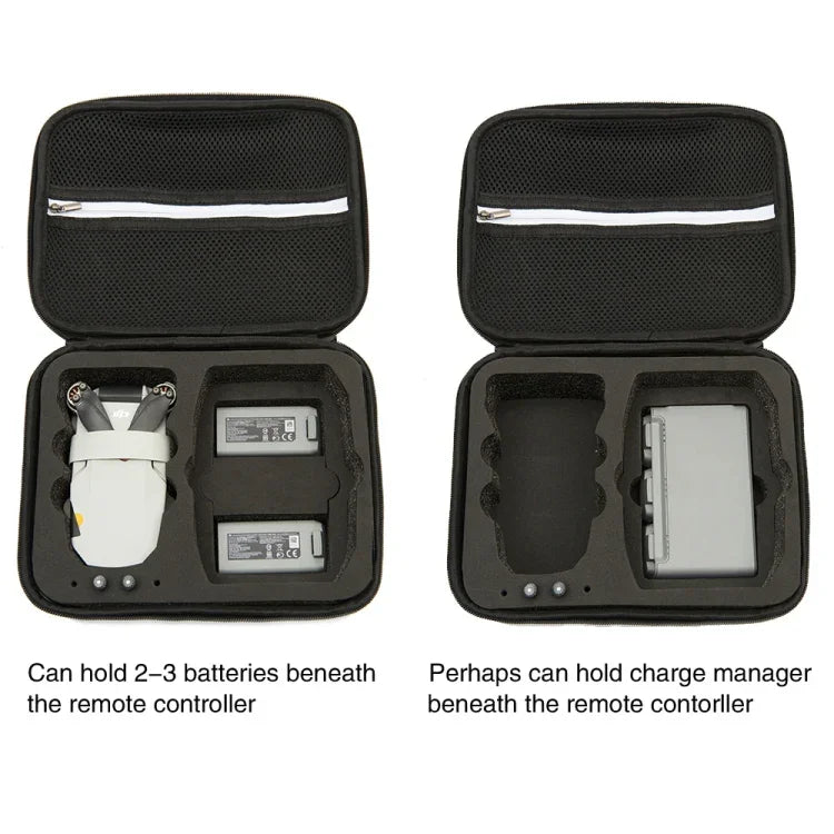 DJI Mini 2 SE用 耐衝撃キャリングハードケース ドローン本体収納バッグ、サイズ：24x 19 x 9cm、24x 19 x 9cm