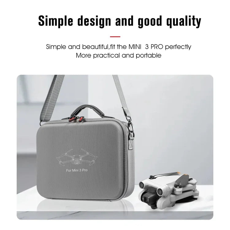 DJI Mini 3 Pro / RC用 スターTRC防水ショルダー収納バッグ ハンドバッグ、DJI Mini 3 Pro / RC用