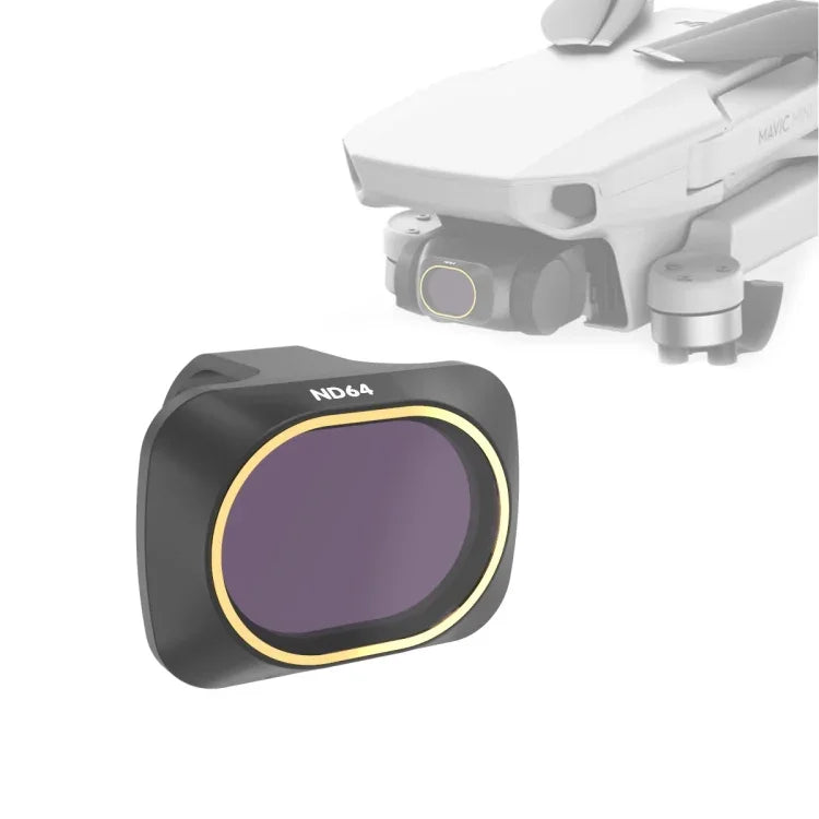 JSR ドローン ND64 レンズ ニュートラルデンシティフィルター DJI MAVIC mini 用、ND64 フィルター