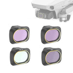JSR ドローン 4-in-1 UV + CPL + ND4 + ND8 レンズフィルター DJI MAVIC mini 用、UV + CPL + ND4 + ND8