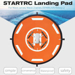 STARTRC RCドローン クアッドコプター ポータブル駐車エプロン 折りたたみ式着陸駐車パッド DJI Mavic Mini / Mavic Air 2用, 直径: 56cm, 直径: 56cm