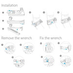 PGYTECH P-18C-019 Strap Fixed Holder for DJI Osmo Pocket / Action, P-18C-019