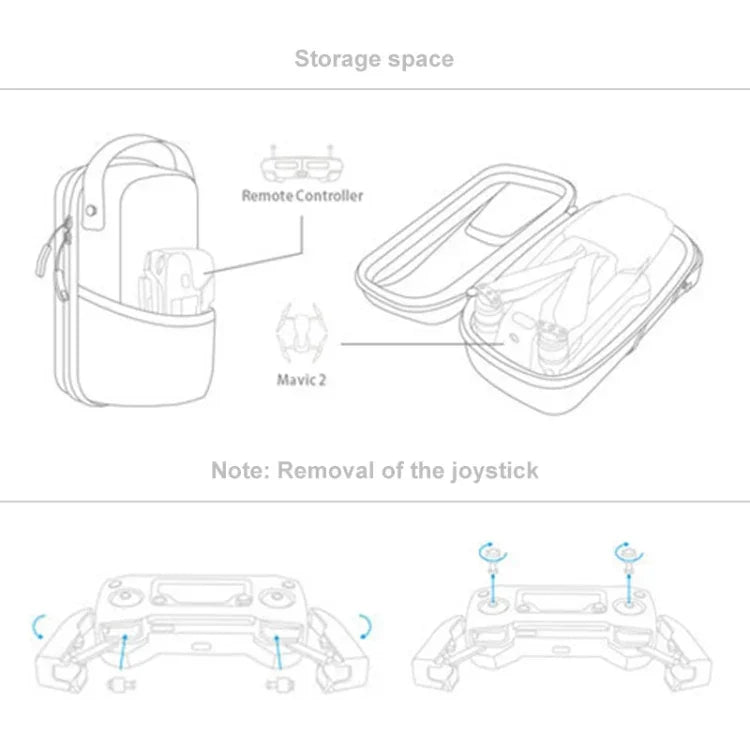PGYTECH P-HA-032 DJI Mavic 2用ミニポータブル収納バッグ, P-HA-032