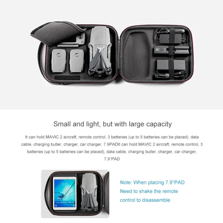 PGYTECH P-HA-031 DJI Mavic 2用防水ポータブル片肩掛けバッグ, P-HA-031