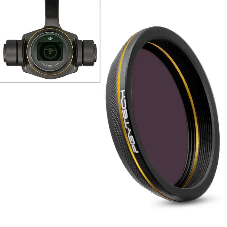 PGYTECH X4S-MRC DJI Inspire 2 / X4Sジンバルカメラドローン用CPLゴールドエッジレンズフィルター, CPL