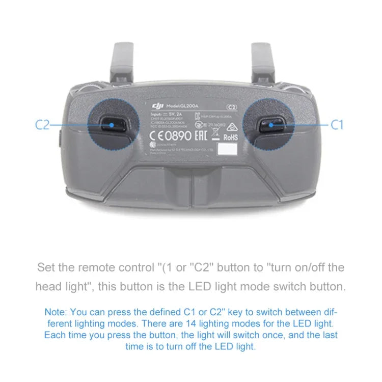PGYTECH P-MA-124 専用LEDランタン パドル保護カバー DJI Mavic Pro用