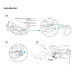 4枚セット PGYTECH P-12A-019 ND8 / 16 / 32 / 64 減光レンズフィルターセット DJI Mavic Miniドローンアクセサリー ND8 / 16 / 32 / 64 減光レンズ