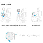 PGYTECH P-16A-032 UVレンズフィルター DJI Mavic Air 2ドローンアクセサリー UVレンズ