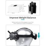 DJI FPV Goggles V2用Sunnylifeバッテリークリップホルダー ケーブル管理ワインダー保護ケース, Sunnylifeバッテリーブラケット