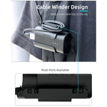 DJI FPV Goggles V2用Sunnylifeバッテリークリップホルダー ケーブル管理ワインダー保護ケース, Sunnylifeバッテリーブラケット