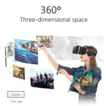 VR SHINECON G04E バーチャルリアリティ 3Dビデオメガネ 3.5インチ～6.0インチスマートフォン対応 HiFiヘッドセット付き