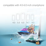 VR SHINECON G04E バーチャルリアリティ 3Dビデオメガネ 3.5インチ～6.0インチスマートフォン対応 HiFiヘッドセット付き