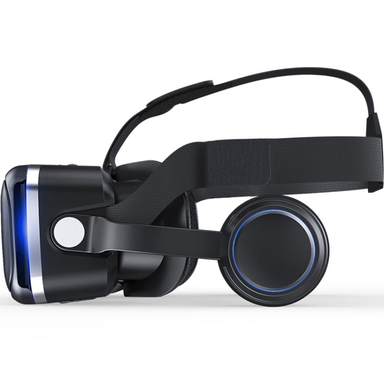 VR SHINECON G04E バーチャルリアリティ 3Dビデオメガネ 3.5インチ～6.0インチスマートフォン対応 HiFiヘッドセット付き