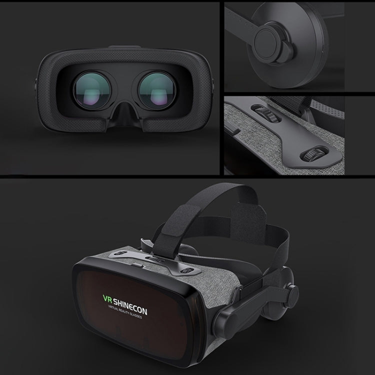 VR SHINECON G07E バーチャルリアリティ 3D ビデオグラス 4.0インチ～6.3インチスマートフォン対応