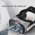 VR SHINECON G07E バーチャルリアリティ 3D ビデオグラス 4.0インチ～6.3インチスマートフォン対応
