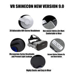 VR SHINECON G07E バーチャルリアリティ 3D ビデオグラス 4.0インチ～6.3インチスマートフォン対応