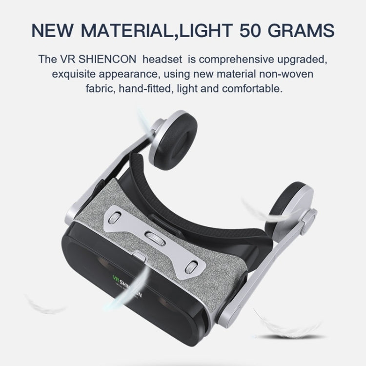 VR SHINECON G07E バーチャルリアリティ 3D ビデオグラス 4.0インチ～6.3インチスマートフォン対応