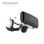 VR SHINECON G06E バーチャルリアリティ 3D ビデオグラス 4.7インチ～6.1インチスマートフォン対応 ヘッドセット付き, G06E