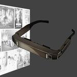 VISION-800 Android 4.4 1GB+2GB スーパー スマート レチナグラス 3D VR バーチャルリアリティヘッドセット 5.0MPカメラ搭載 WiFi、Bluetooth、TFカード、ビデオ録画対応