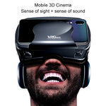 VRG Pro オーディオビデオ版 ブルーレイコーティングレンズ オールインワン モバイルフォン 3D VR グラス, ブルーレイコーティングレンズ