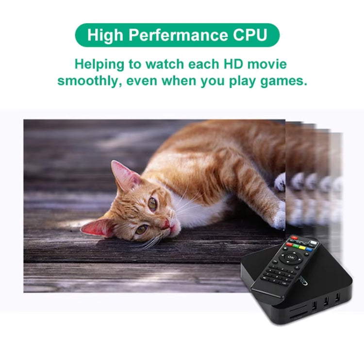 MXQ Pro 5G 1280×720 フルHDメディアプレーヤー 1GB+8GB RK30ボード クアッドコア Android 7.1 TVボックス リモコン付き