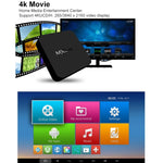 MXQ Pro 5G 1280×720 フルHDメディアプレーヤー 1GB+8GB RK30ボード クアッドコア Android 7.1 TVボックス リモコン付き