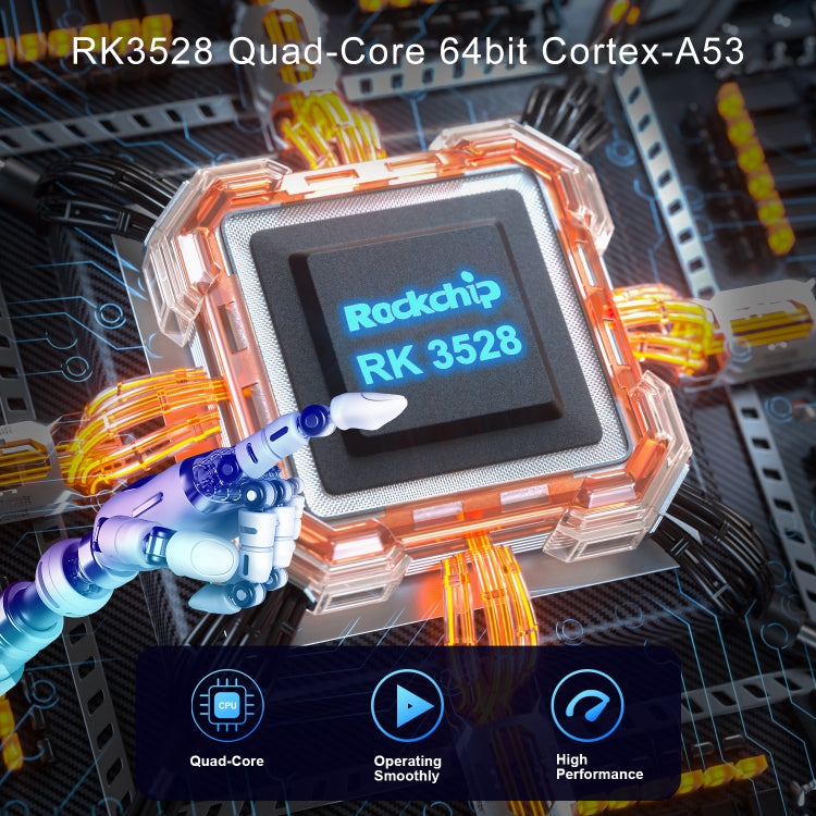 アクリル X88 Pro 13 8K ウルトラHD Android 13.0 スマートTVボックス リモコン付き、RK3528 クアッドコア、4G+64GB、4G+64GB