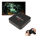 MXQ PROi 1080P 4K HD スマートTVボックス リモコン付き、Android 7.1 S905W クアッドコア Cortex-A53 最大2GHz、RAM: 2GB、ROM: 16GB、WiFi対応、UKプラグ、2GB+16GB、UKプラグ